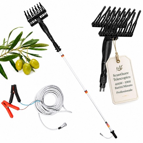 Abbacchiatore olive batteria - olive,