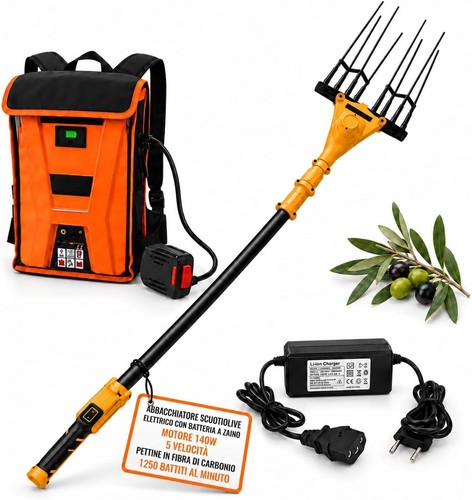 Abbacchiatore olive batteria - abbacchiatore,